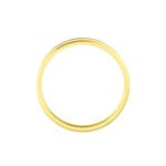 Alliance Camille Ruban Plat Or Jaune - Alliances Unisex | Histoire d&rsquo;Or