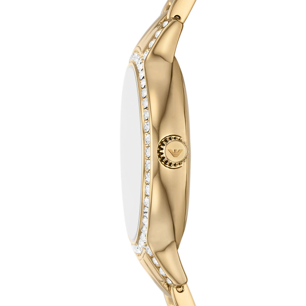 Montre Emporio Armani Nacre Blanche - Montres Femme | Histoire d&rsquo;Or