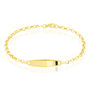 Bracelet Identité Marcel Maille Jaseron Or Jaune