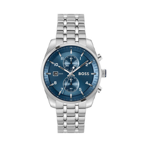 Montre Boss Skytraveller Bleu - Nouveautés Homme | Histoire d’Or