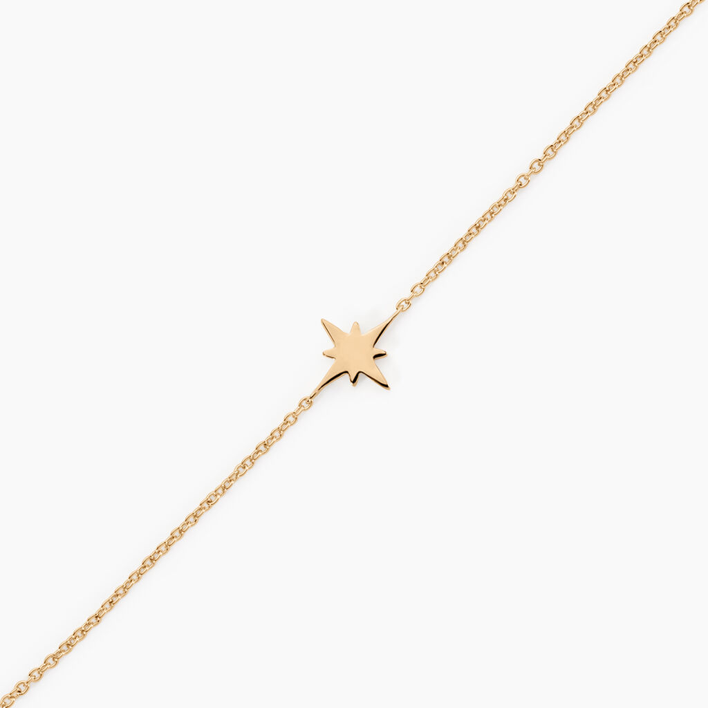 Bracelet Alisee Plaqu&eacute; Or Jaune - Bijoux sans pierre Femme | Histoire d&rsquo;Or