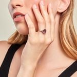 Bague Or Jaune Marie-camille Am&eacute;thyste Oxydes De Zirconium - Bagues solitaires Femme | Histoire d&rsquo;Or