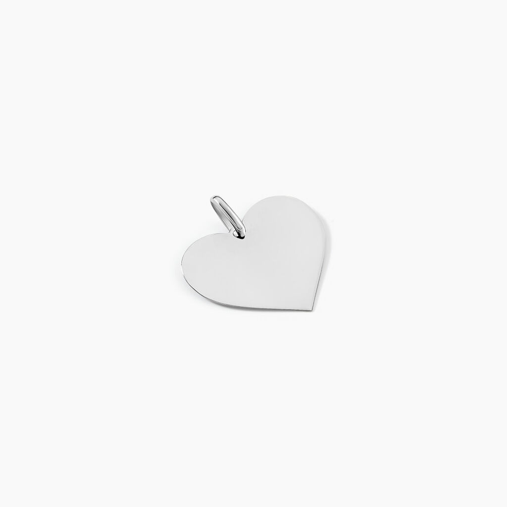 Pendentif Lisa Or Blanc - Cadeaux de naissance Femme | Histoire d’Or