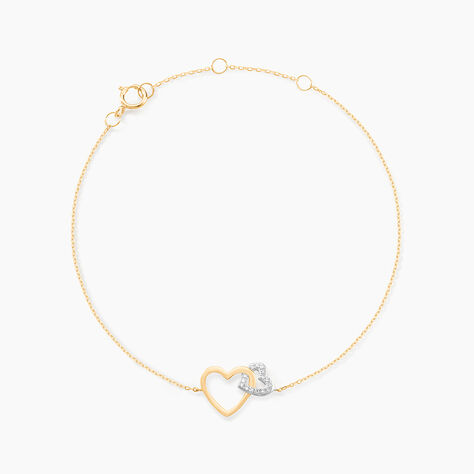 Bracelet Humberta Or Jaune Diamant - Bracelets Femme | Histoire d&rsquo;Or