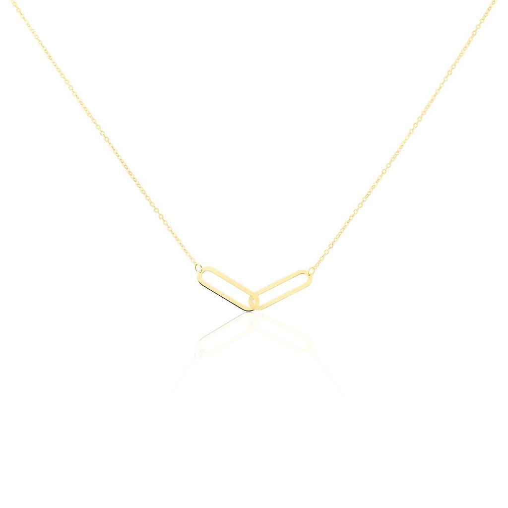 Collier Link Or Jaune