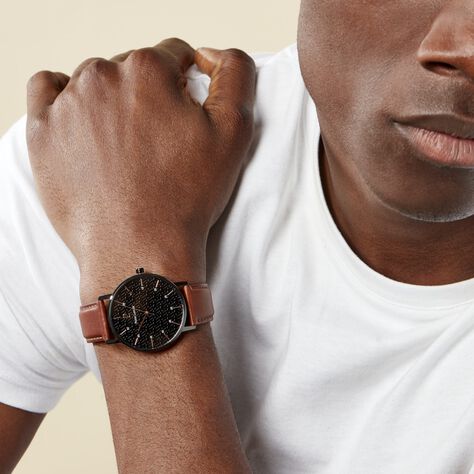 Montre Pierre Lannier Collection Cityline Noir - Montres Homme | Histoire d’Or