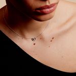 Collier Or Blanc Julianoir Diamants - Colliers Femme | Histoire d&rsquo;Or