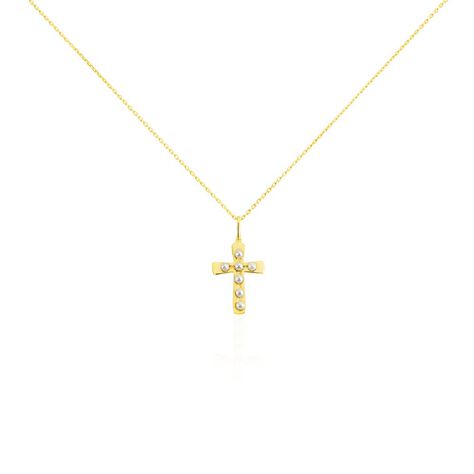 Collier Or Jaune Florrie Perles De Culture - Colliers Femme | Histoire d’Or