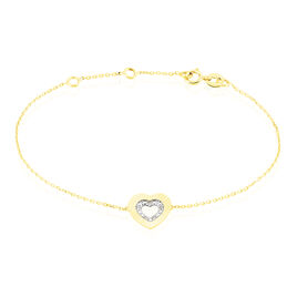 Bracelet Roxy Or Jaune Diamant - Bracelets Coeur Femme | Histoire d’Or