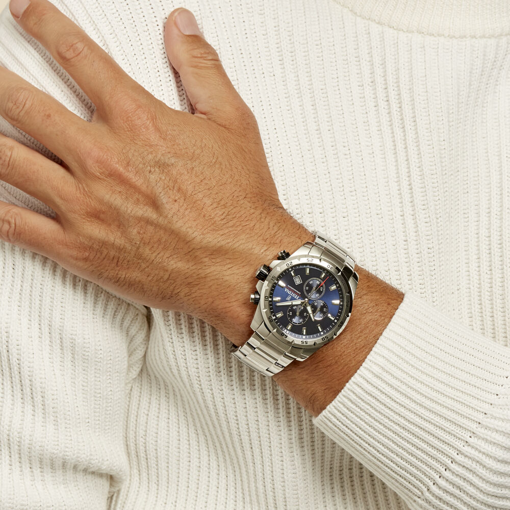 Montres Festina F20463/2 Acier Boucle déployante simple Blanc Ronde -  HIMHB1B6740 • Histoire d'Or