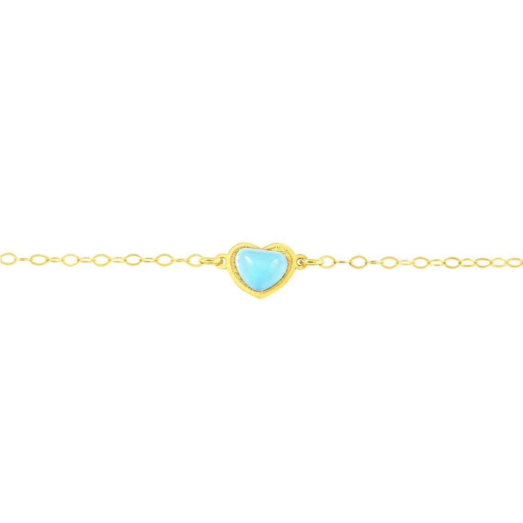 Bracelet Or Jaune - Bracelets Coeur Femme | Histoire d’Or