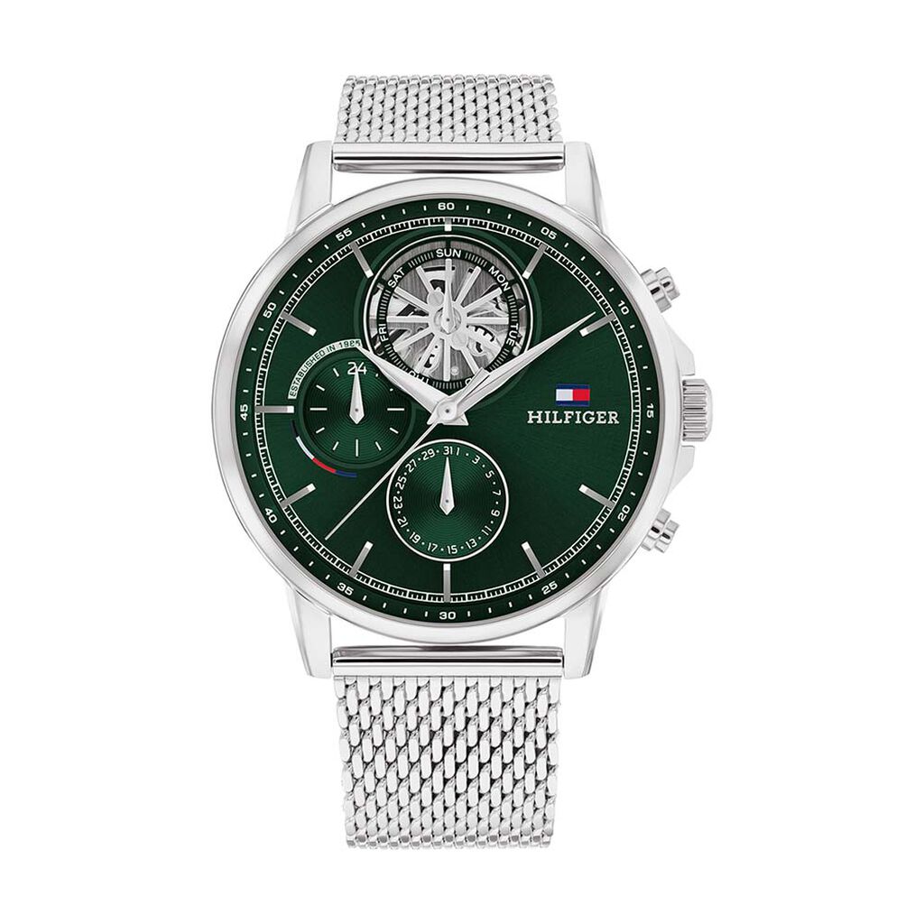 Montre Tommy Hilfiger Stewart Vert - Montres Homme | Histoire d’Or