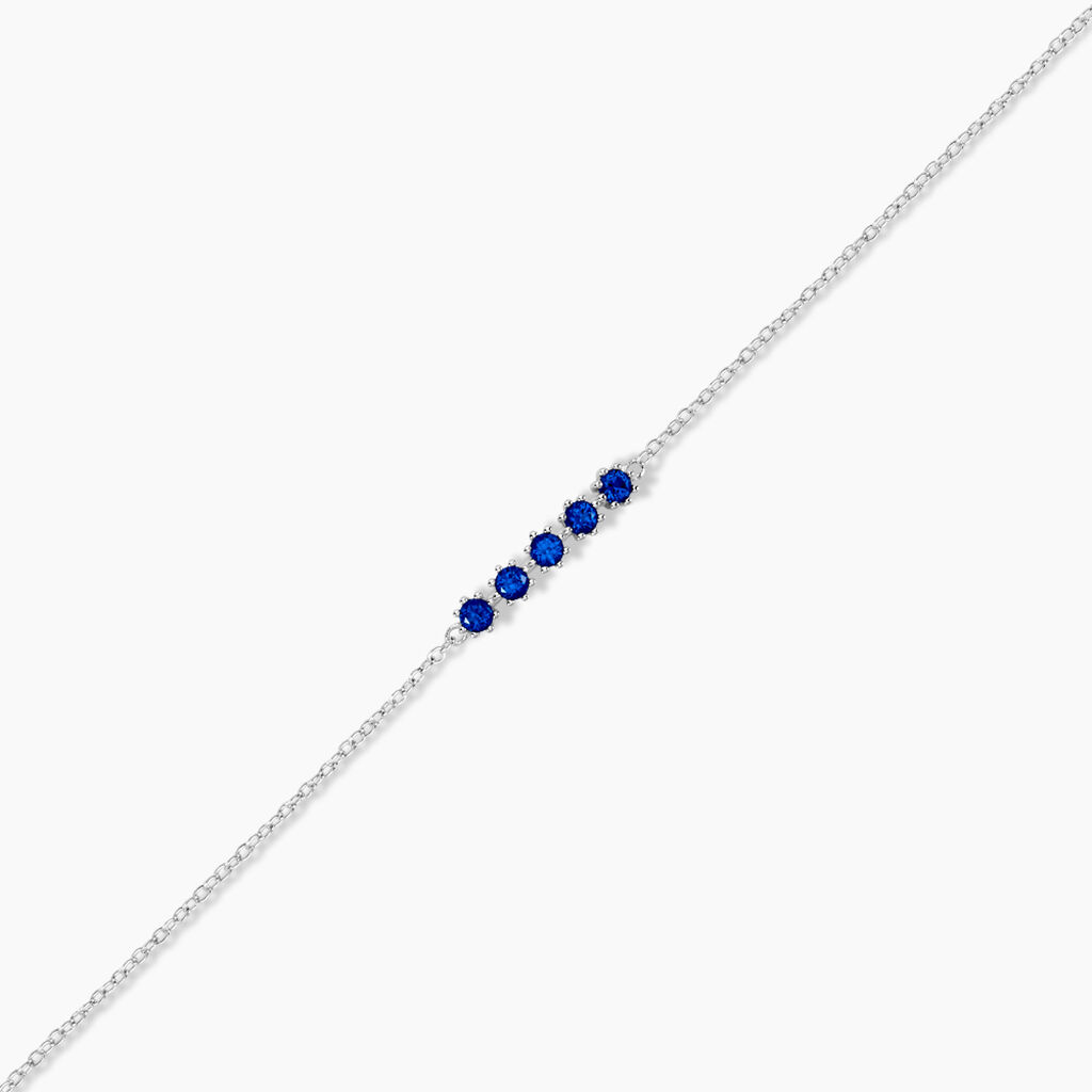 Bracelet Karrie Argent Blanc Oxyde De Zirconium - Bracelets Femme | Histoire d’Or
