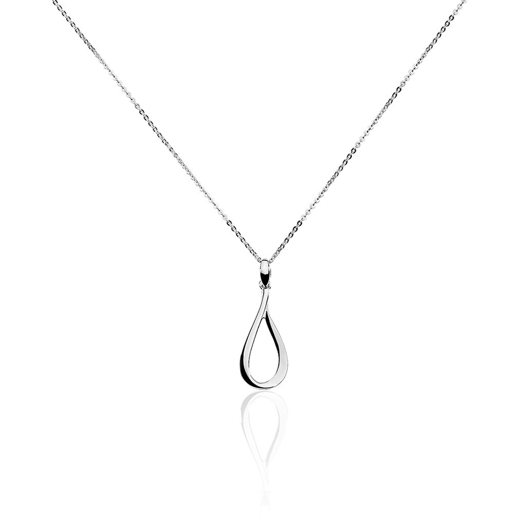 Collier Sila Argent Blanc
