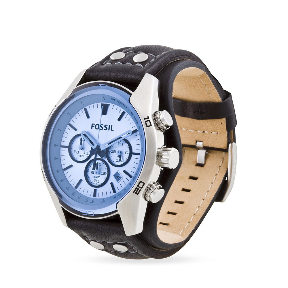 Montres Fossil CH2564 Acier Boucle Ardillon Blanc Ronde