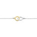 Bracelet Fethi Argent Bicolore - Bracelets fantaisie Femme | Histoire d’Or