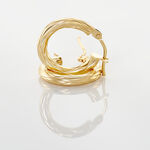 Cr&eacute;oles Anantha Or Jaune - Boucles d'oreilles cr&eacute;oles Femme | Histoire d&rsquo;Or