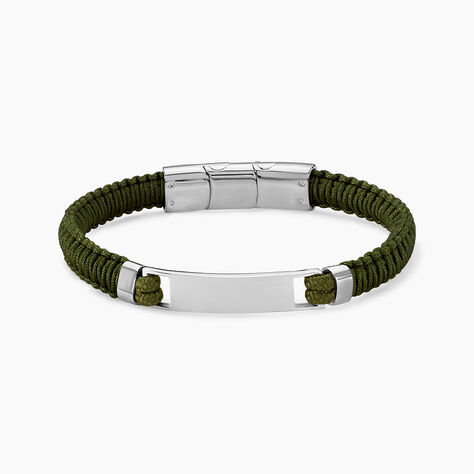 Bracelet Identitée Jourdan Dikeledi Acier Argenté - Nouveautés bijoux Homme | Histoire d’Or