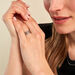 Bague Afiwa Argent Blanc - Bagues fantaisie Femme | Histoire d’Or