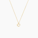 Collier Or Jaune Vehanouche Oxydes De Zirconium - Colliers Enfant | Histoire d&rsquo;Or