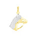 Pendentif Egide Cheval Or Bicolore - Pendentifs Famille | Histoire d’Or