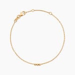 Bracelet Tahlia Plaqu&eacute; Or Jaune - Bijoux sans pierre Femme | Histoire d&rsquo;Or