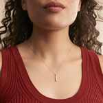 Collier Georas Or Blanc Oxyde - Colliers Femme | Histoire d&rsquo;Or