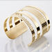 Bracelet Jonc Abram Acier Jaune - Bracelets fantaisie Femme | Histoire d’Or