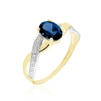 Bague Or Jaune Candice Topaze