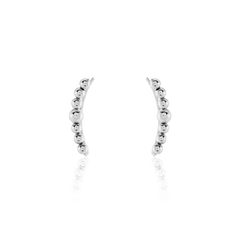 Boucles D'oreilles Grimpantes Argent Flamell - Boucles d'oreilles fantaisie Femme | Histoire d’Or