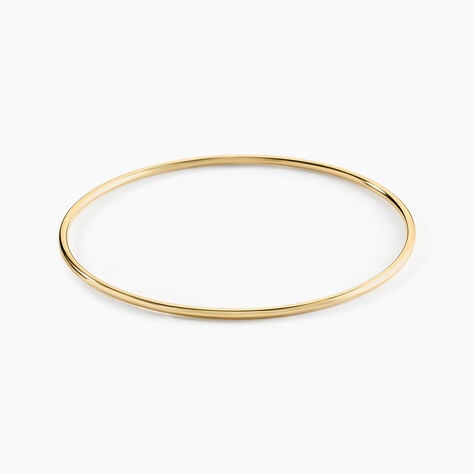 Bracelet Jonc Xylina Fil Rond Lisse Or Jaune - Bracelets joncs Femme | Histoire d&rsquo;Or