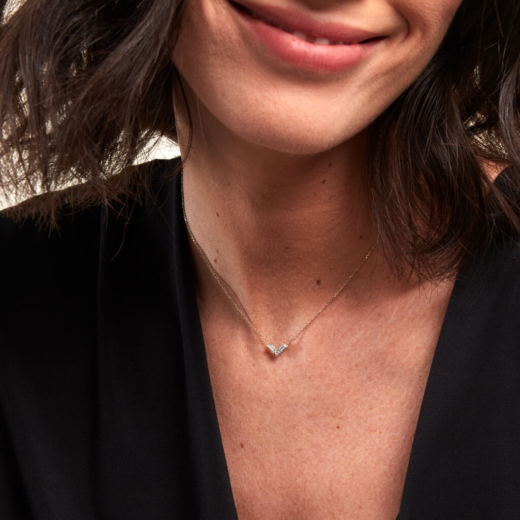 Collier Lavender Or Jaune Topaze - Colliers Femme | Histoire d’Or