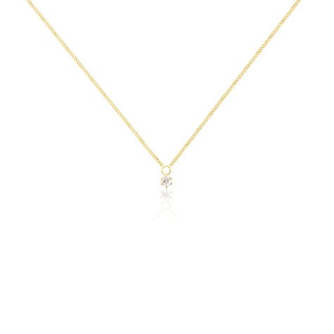 Collier Samantha Or Jaune Diamant - Colliers Femme | Histoire d’Or