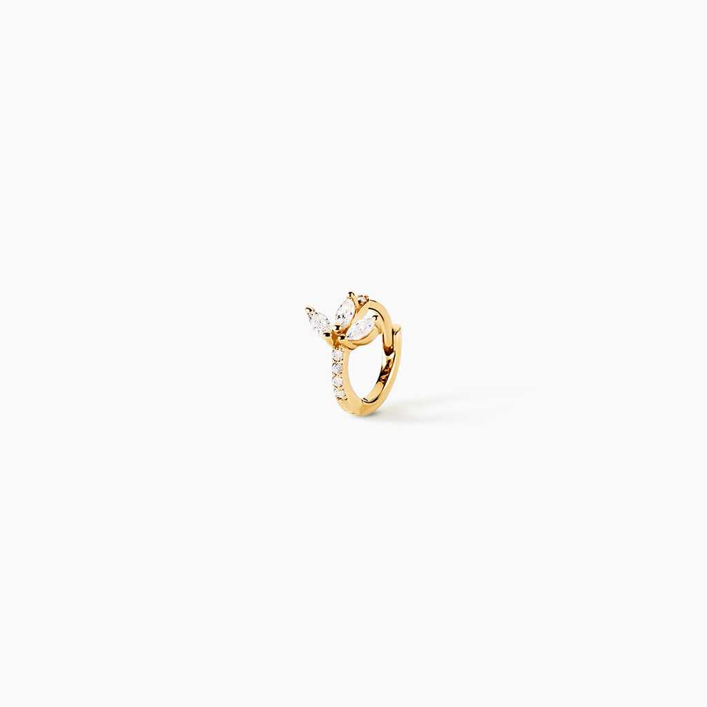 Piercing D'oreille Unitaire  Cyrano Or Jaune Oxyde De Zirconium - Bijoux Femme | Histoire d’Or