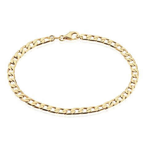 Bracelet Plaqué Or Jaune Clement - Bracelets chaîne Homme | Histoire d’Or