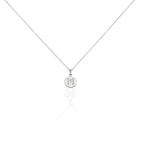 Collier Argent Eugenien Oxydes De Zirconium - Colliers fantaisie Femme | Histoire d’Or