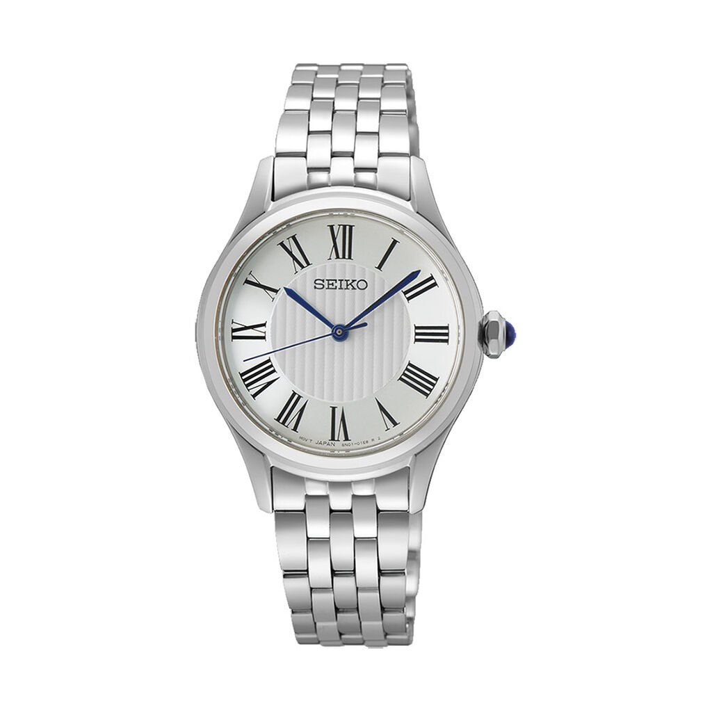 Montre Seiko Classique Blanc - Montres Femme | Histoire d&rsquo;Or