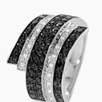 Bague Heldea Or Blanc Diamant - Bagues avec pierre Femme | Histoire d&rsquo;Or