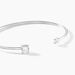 Bracelet Jonc Domitille Argent Blanc Oxyde De Zirconium - Bracelets joncs Femme | Histoire d’Or