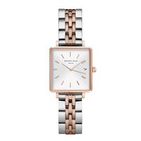 Montre Rosefield The Mini Boxy Blanc
