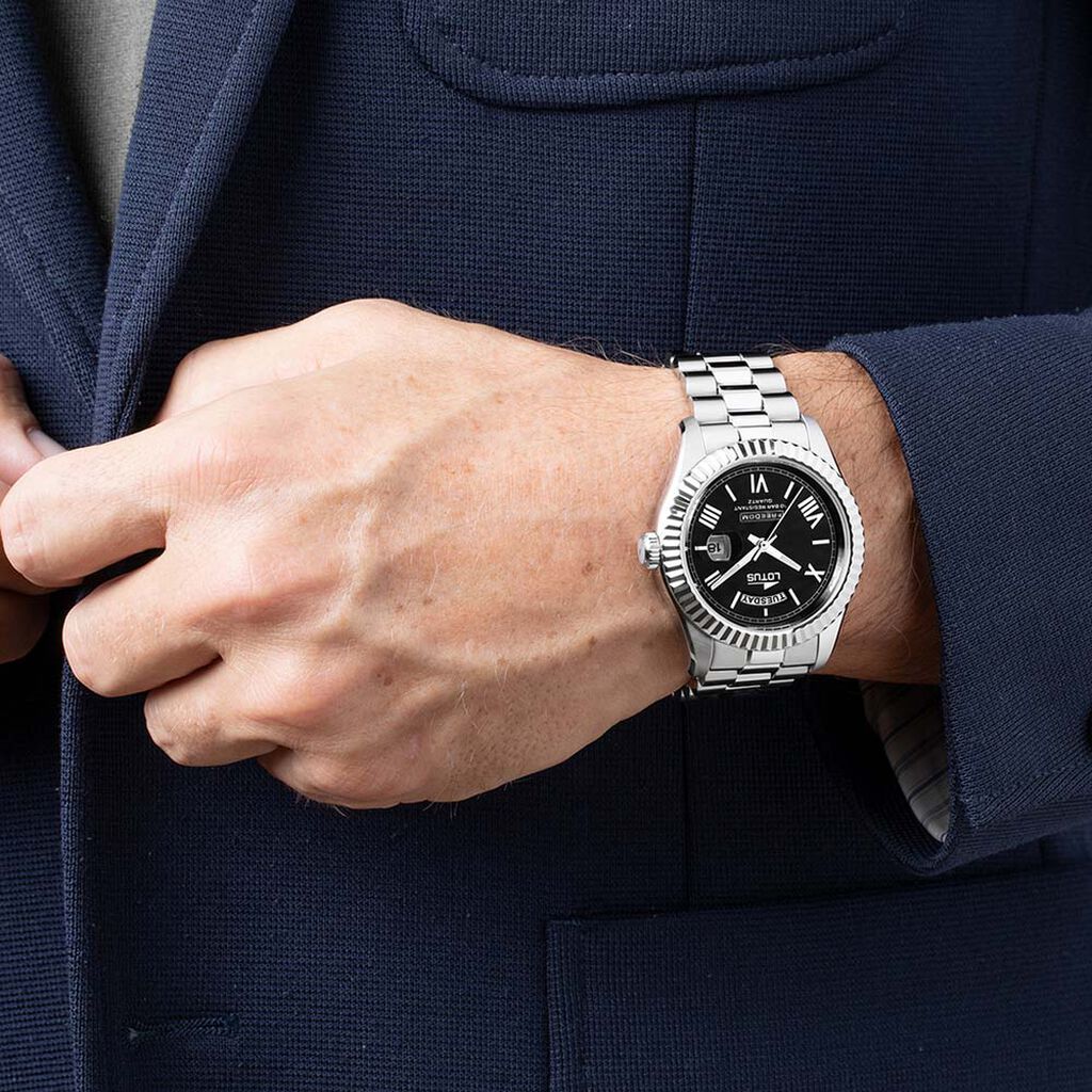 Montre Lotus Freedom Collection Noir - Montres Homme | Histoire d’Or