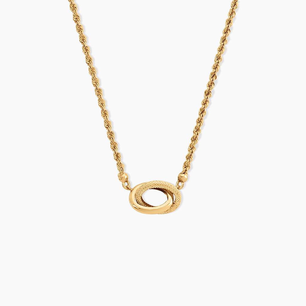 Collier Cordelia Or Jaune - Bijoux sans pierre Femme | Histoire d&rsquo;Or