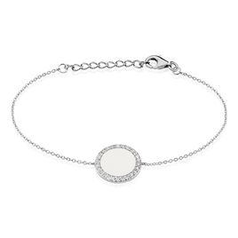 Bracelet Corazon1 Argent Blanc Oxyde De Zirconium - Bracelets fantaisie Femme | Histoire d’Or