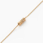 Bracelet Manua Plaqu&eacute; Or Jaune Oxyde De Zirconium - Bracelets Femme | Histoire d&rsquo;Or