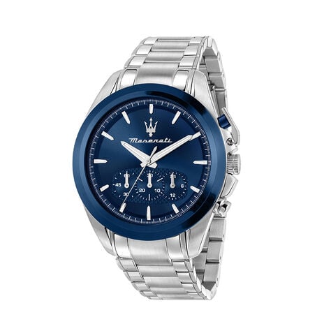 Montre Maserati Traguardo Bleu - F&ecirc;te des p&egrave;res Homme | Histoire d&rsquo;Or