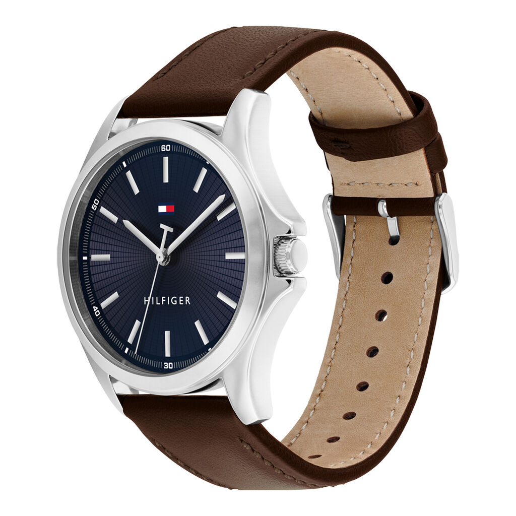 Montre Tommy Hilfiger Bruce Bleu - F&ecirc;te des p&egrave;res Homme | Histoire d&rsquo;Or