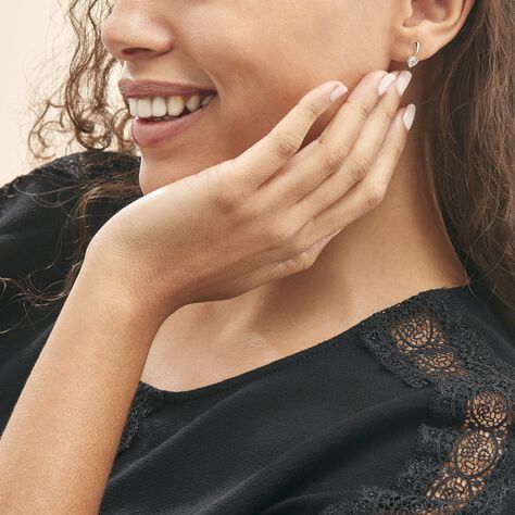 Boucles D'oreilles Puces Salona Or Jaune Topaze - Clous d'oreilles Femme | Histoire d’Or