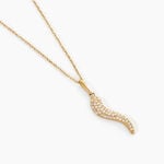 Pendentif Edmondine Or Jaune Oxyde De Zirconium - Pendentifs Femme | Histoire d&rsquo;Or