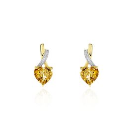 Boucles D'oreilles Puces Or Jaune Clothilde - Clous d'oreilles Femme | Histoire d’Or