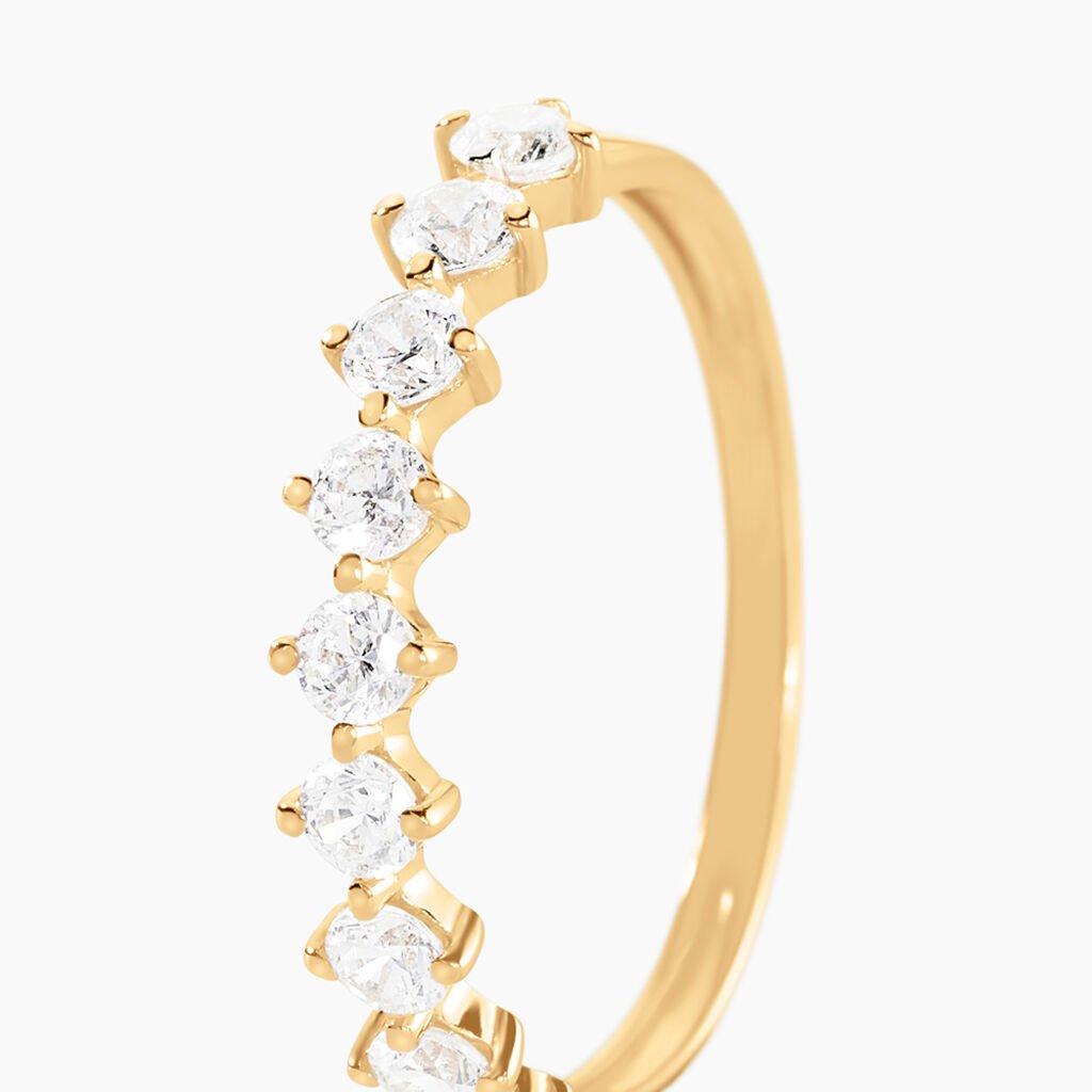 Alliance Kanta Or Jaune Oxyde De Zirconium - Alliances Femme | Histoire d’Or